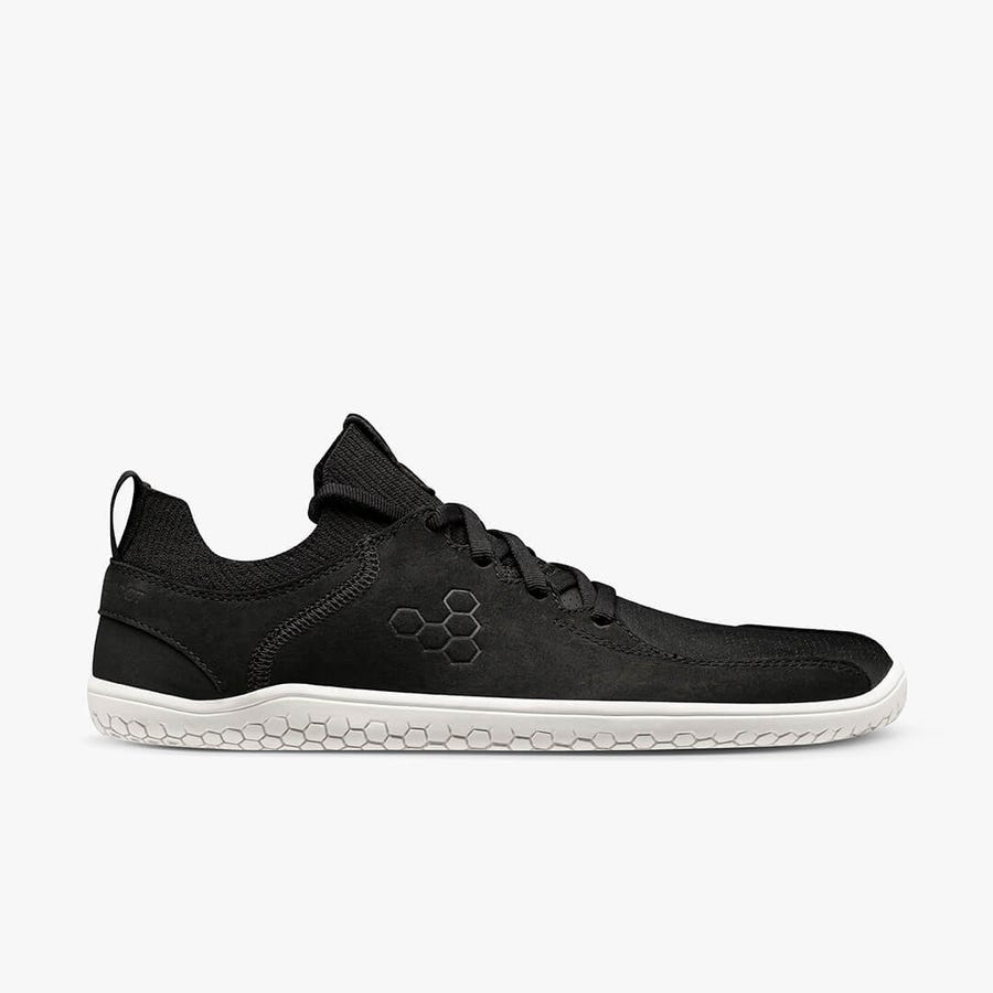 Vivobarefoot Primus Knit Lux Trailsko Dame Sort | Danmark 0155NWYB